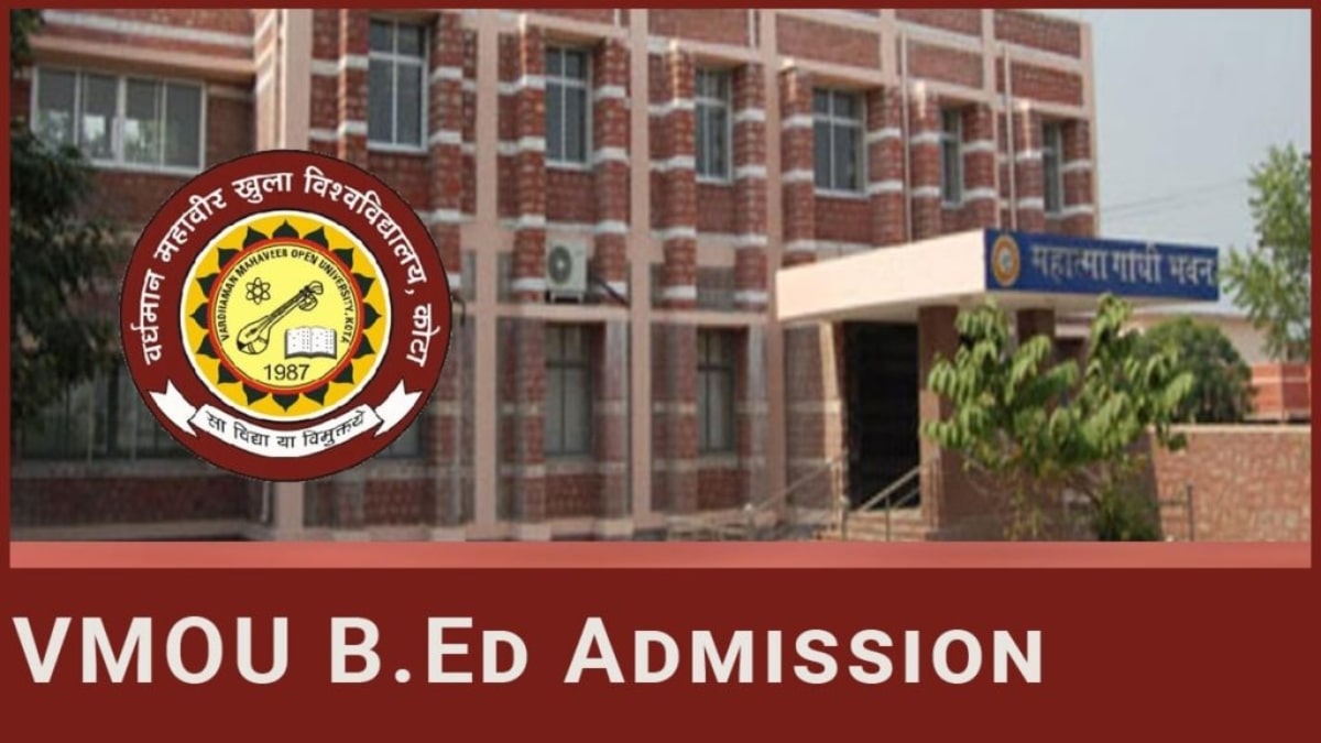 VMOU B.Ed Admission 2025 Application Form, Exam Date, Eligibility