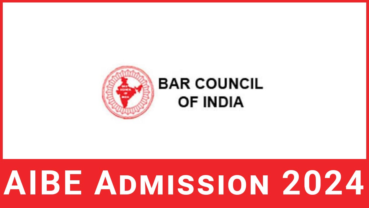 AIBE 2024 Application Form, Exam Date, Eligibility, Pattern, Syllabus