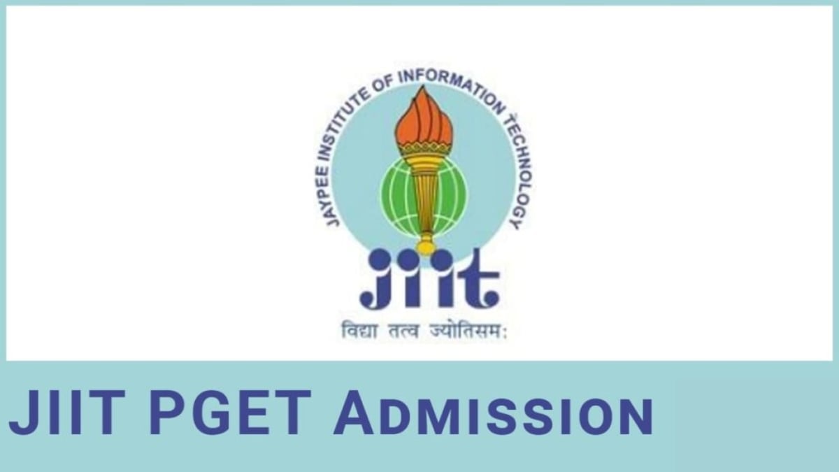 JIIT PGET 2024 Application Form, Exam Date, Eligibility