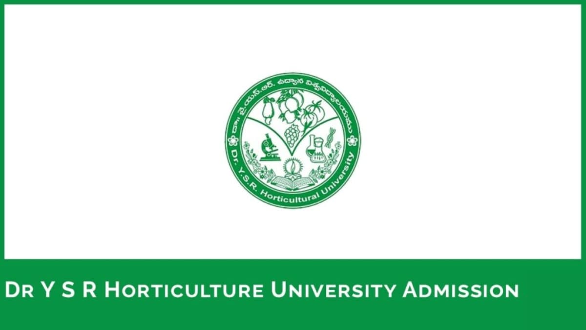 Dr Y S R Horticulture University Admission 2024, Eligibility.